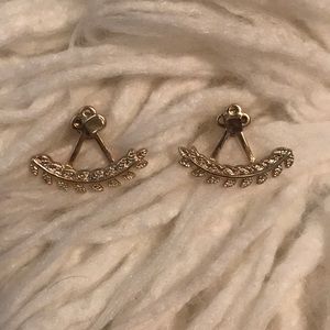 Stella and Dot wear two ways earrings